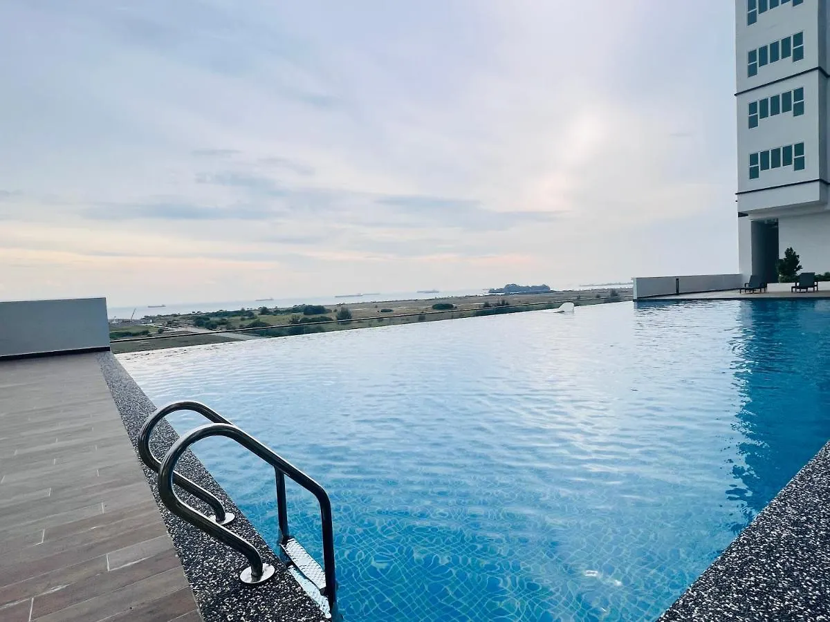 New L 2Br I 2-6Pax I Jonker 5 Min I Seaview I Ambercove Apartment Malacca Malaysia
