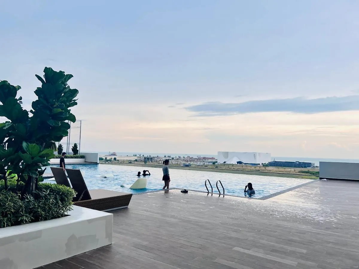 New L 2Br I 2-6Pax I Jonker 5 Min I Seaview I Ambercove Apartment Malacca